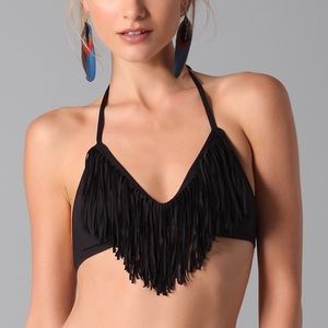 L*Space Audrey Fringe Bikini Top